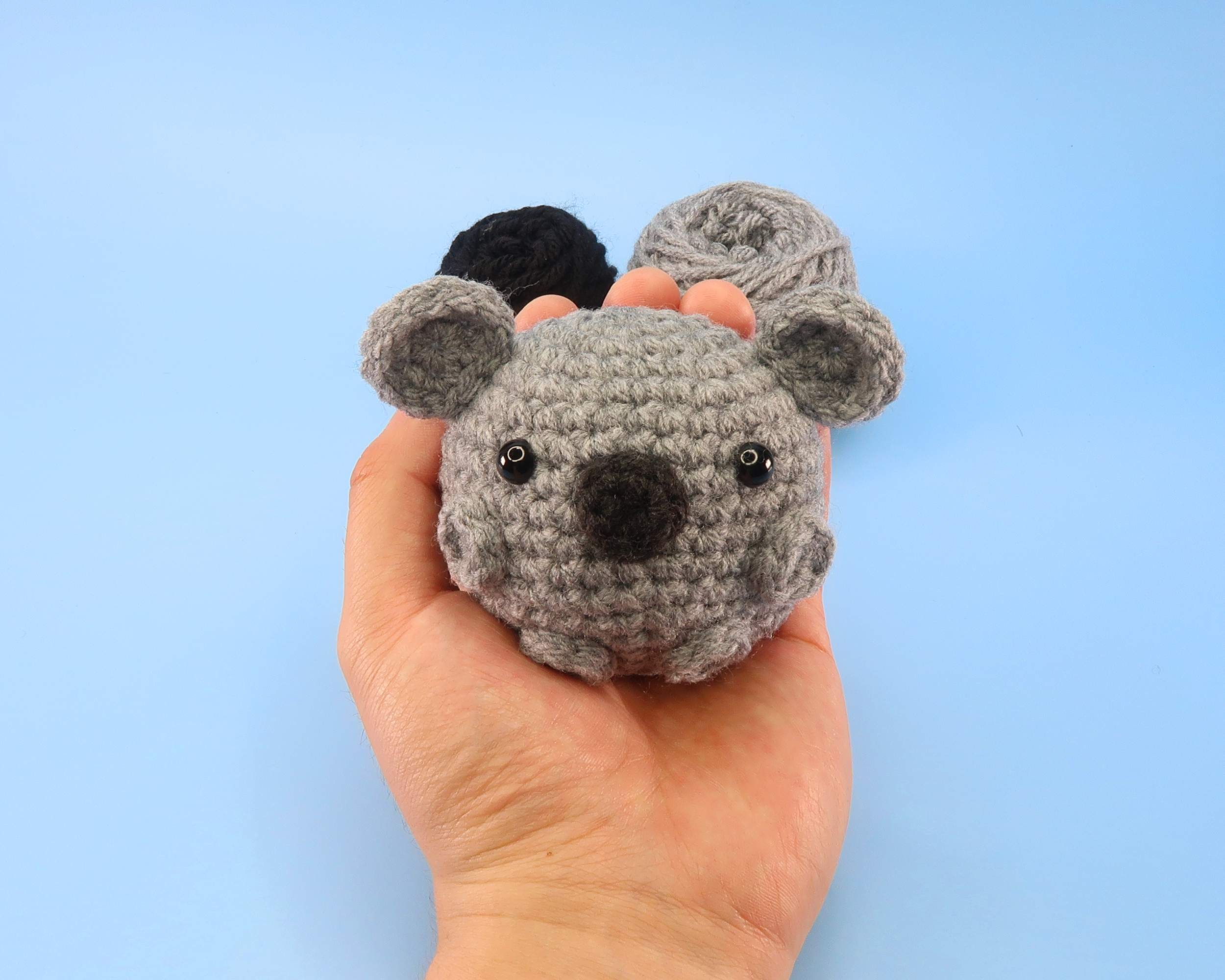 Koala Ball Crochet Kit & Pattern