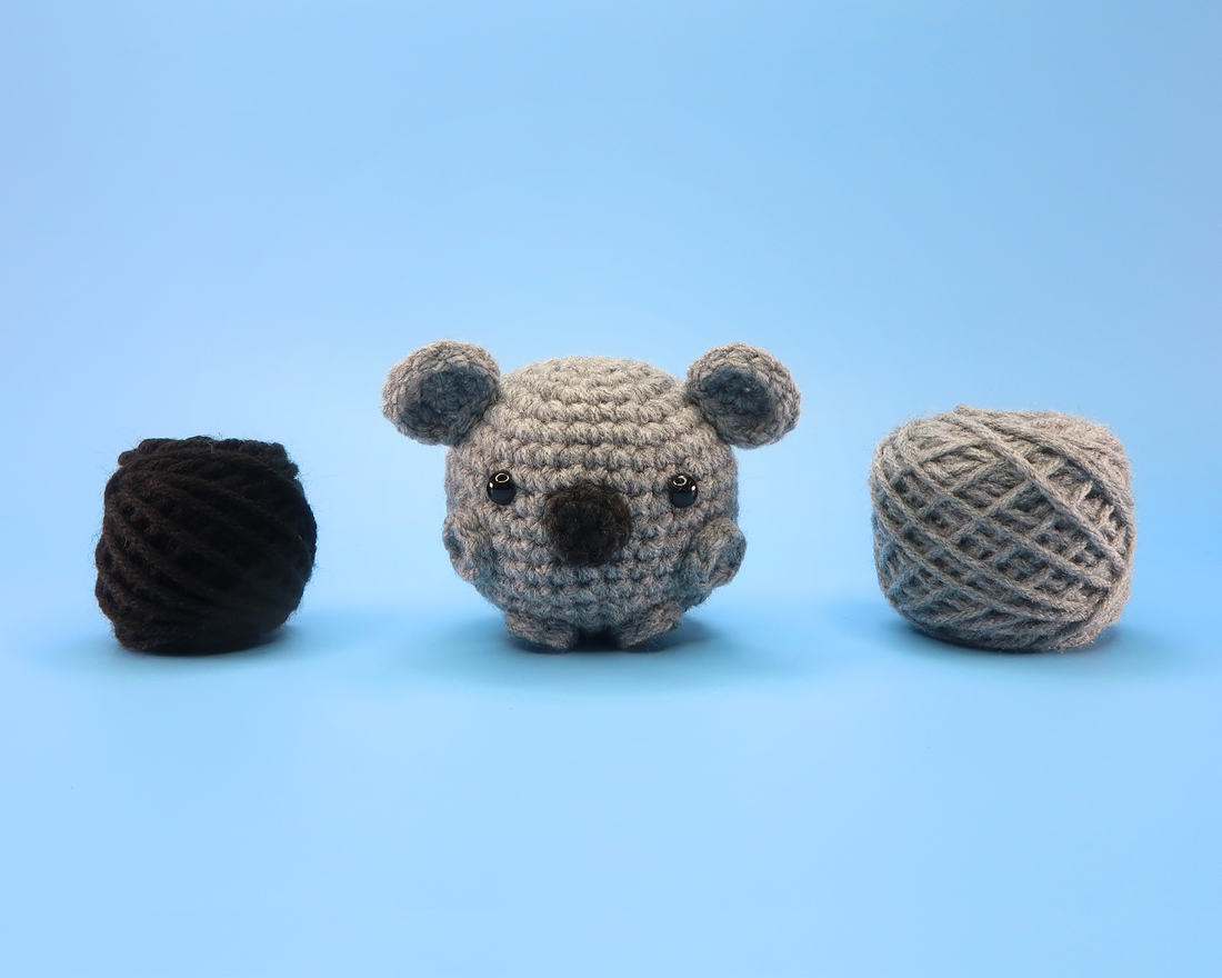 Koala Ball Crochet Kit & Pattern