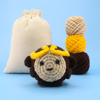 Monkey King Ball Crochet Kit & Pattern