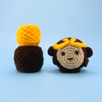 Monkey King Ball Crochet Kit & Pattern