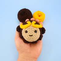 Monkey King Ball Crochet Kit & Pattern