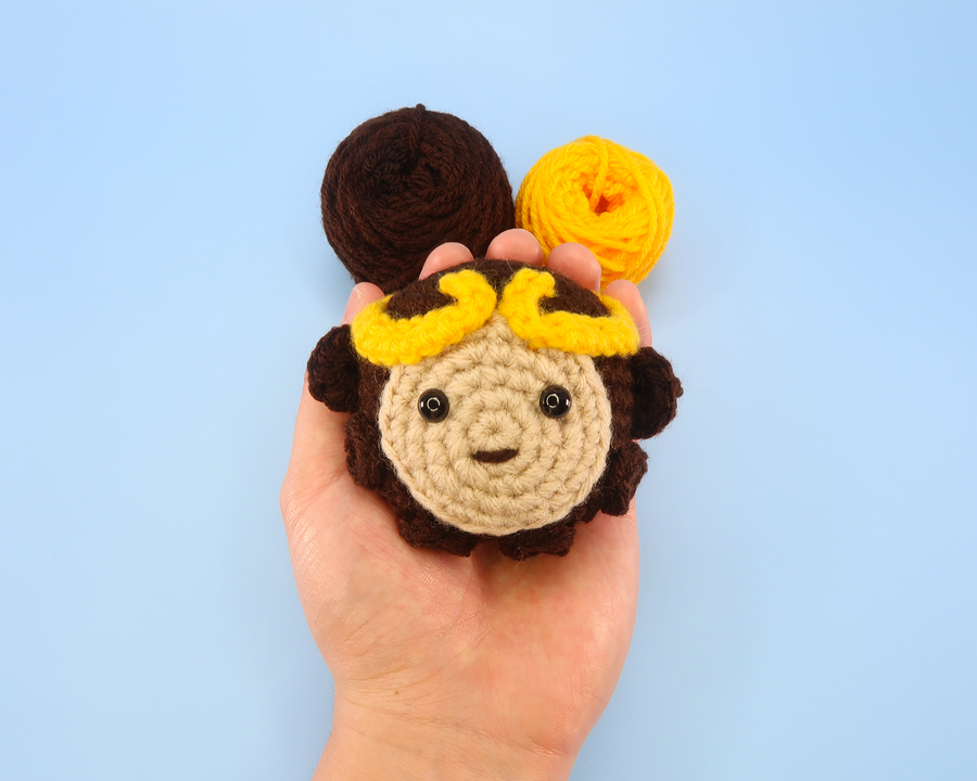 Monkey King Ball Crochet Kit & Pattern