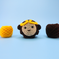 Monkey King Ball Crochet Kit & Pattern