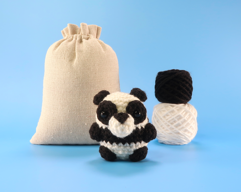 Panda Crochet Kit & Pattern