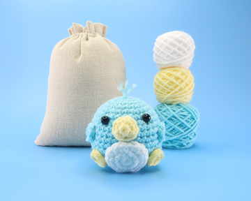 Penguin Ball Crochet Kit & Pattern