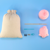 Baby Pig Crochet Kit & Pattern