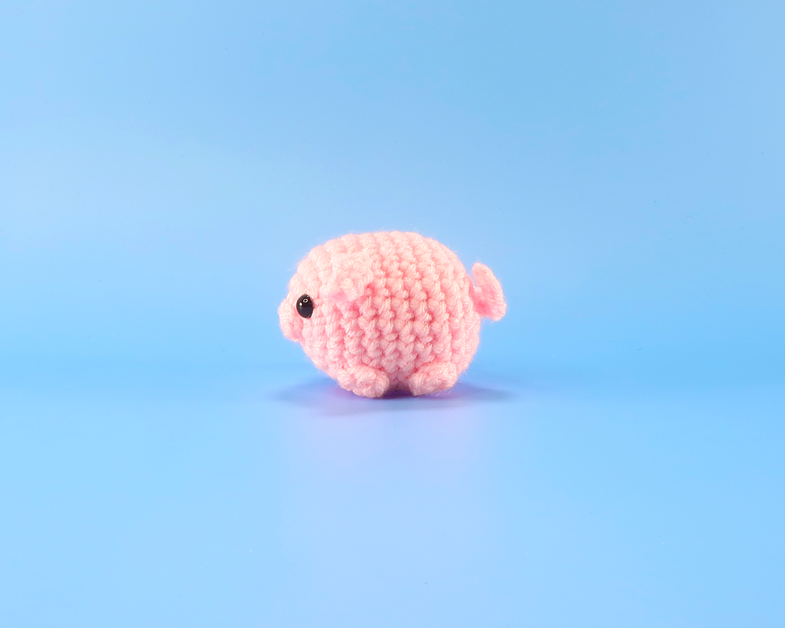 Baby Pig Crochet Kit & Pattern