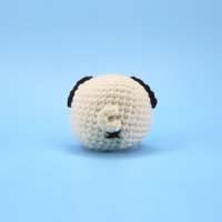 Pug Dog Ball Crochet Kit & Pattern