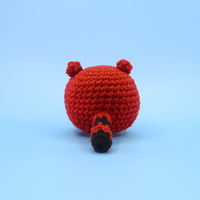 Red Panda Ball Crochet Kit & Pattern