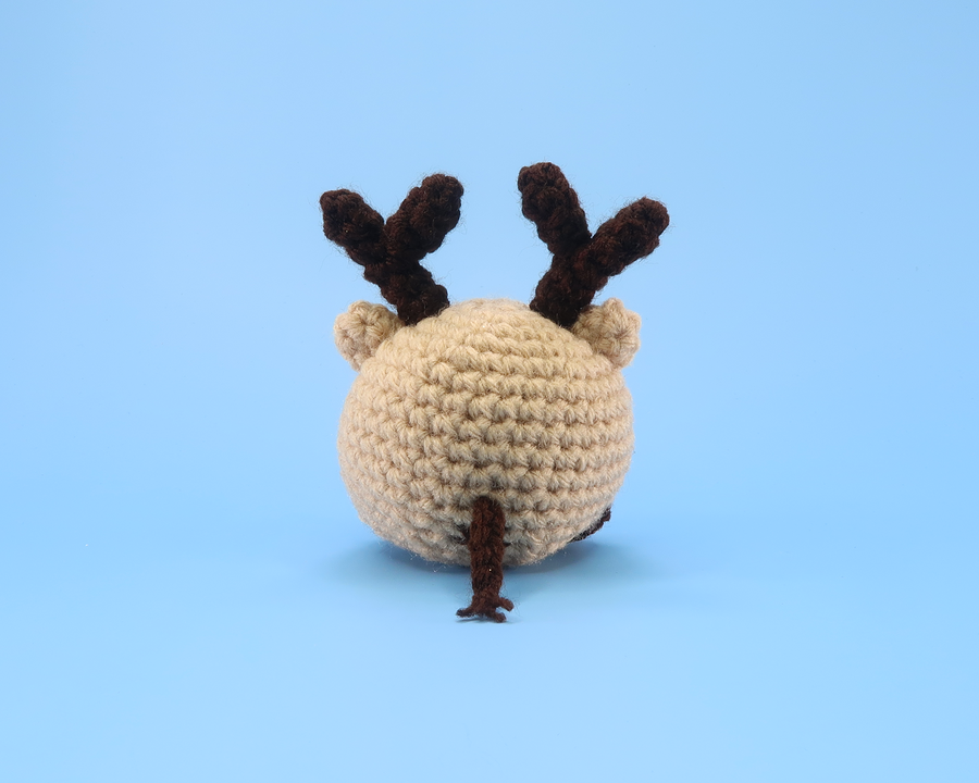 Reindeer Ball Crochet Kit & Pattern