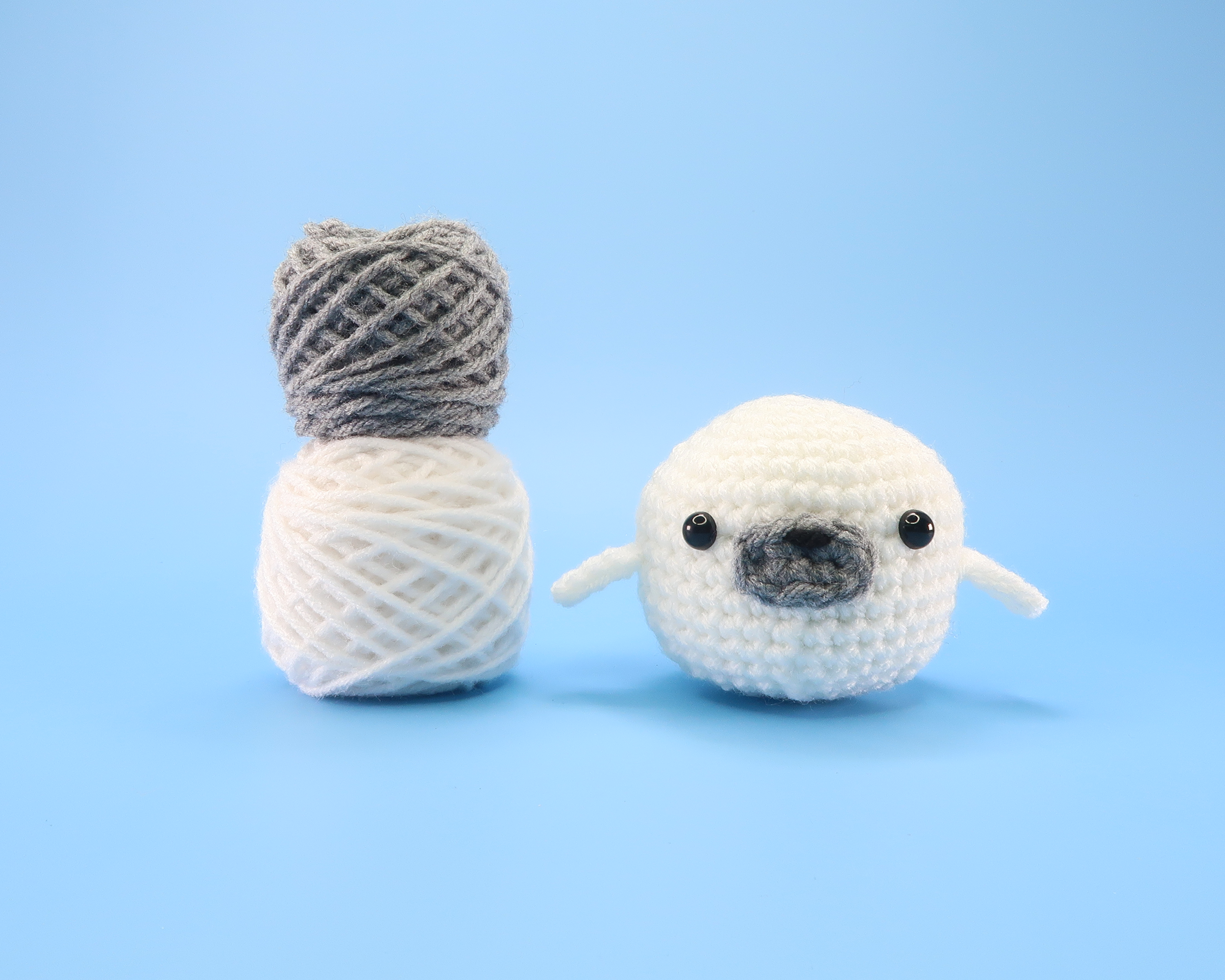 Seal Ball Crochet Kit & Pattern