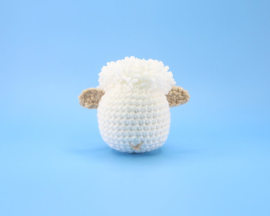 Sheep Ball Crochet Kit & Pattern