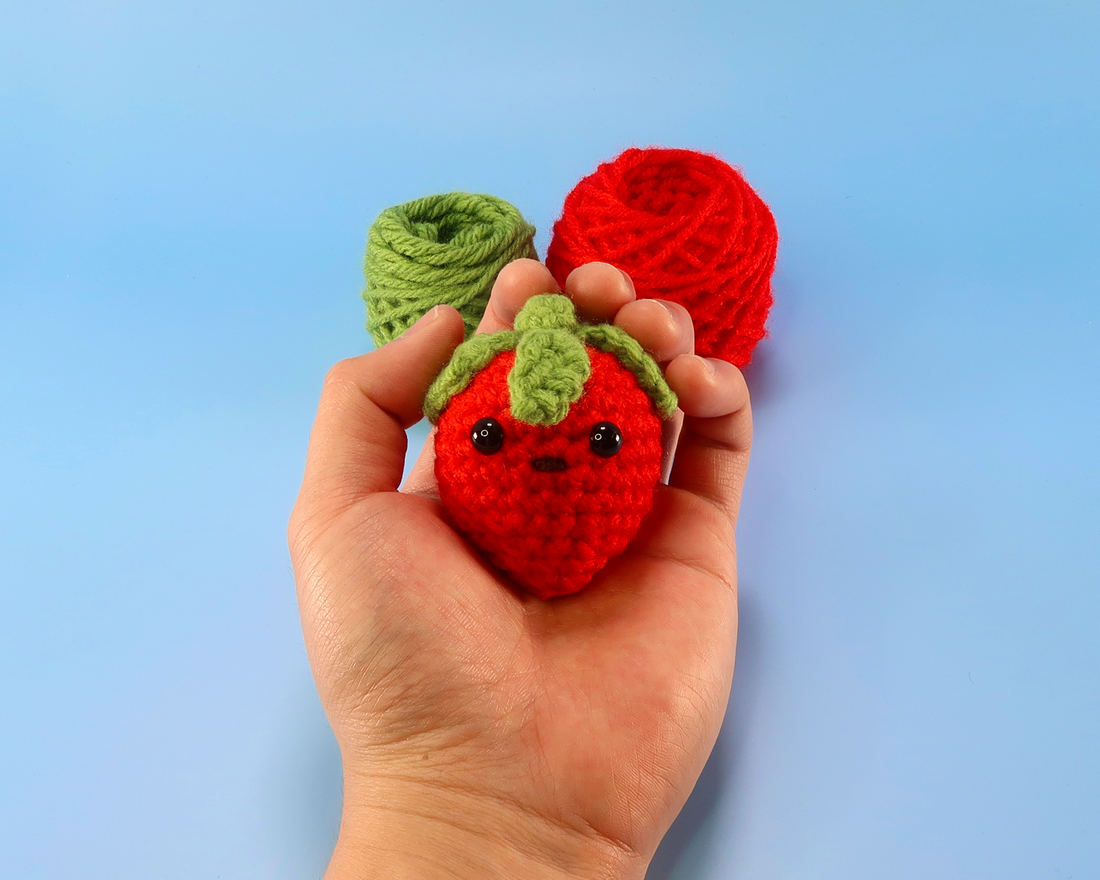 Strawberry Crochet Kit & Pattern