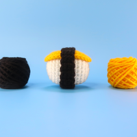 Sushi Crochet Kit & Pattern