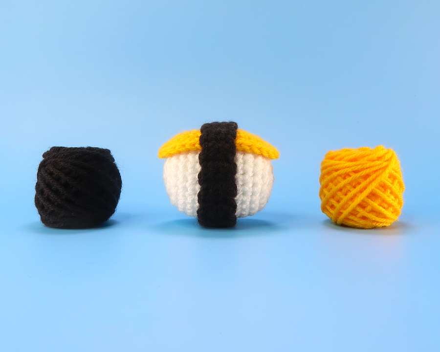 Sushi Crochet Kit & Pattern