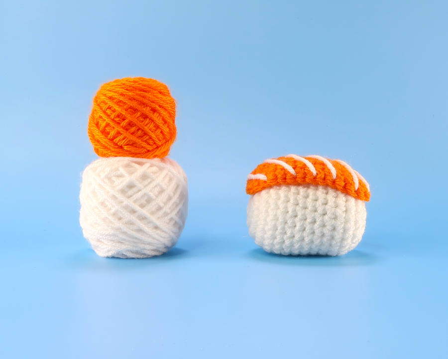 Sushi Crochet Kit & Pattern