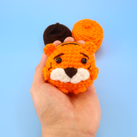 Tiger Ball Crochet Kit & Pattern