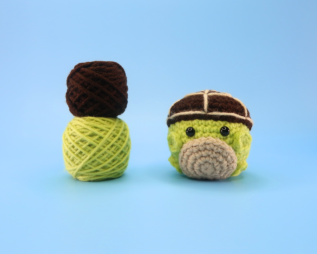 Turtle Ball Crochet Kit & Pattern