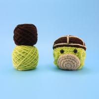 Turtle Ball Crochet Kit & Pattern