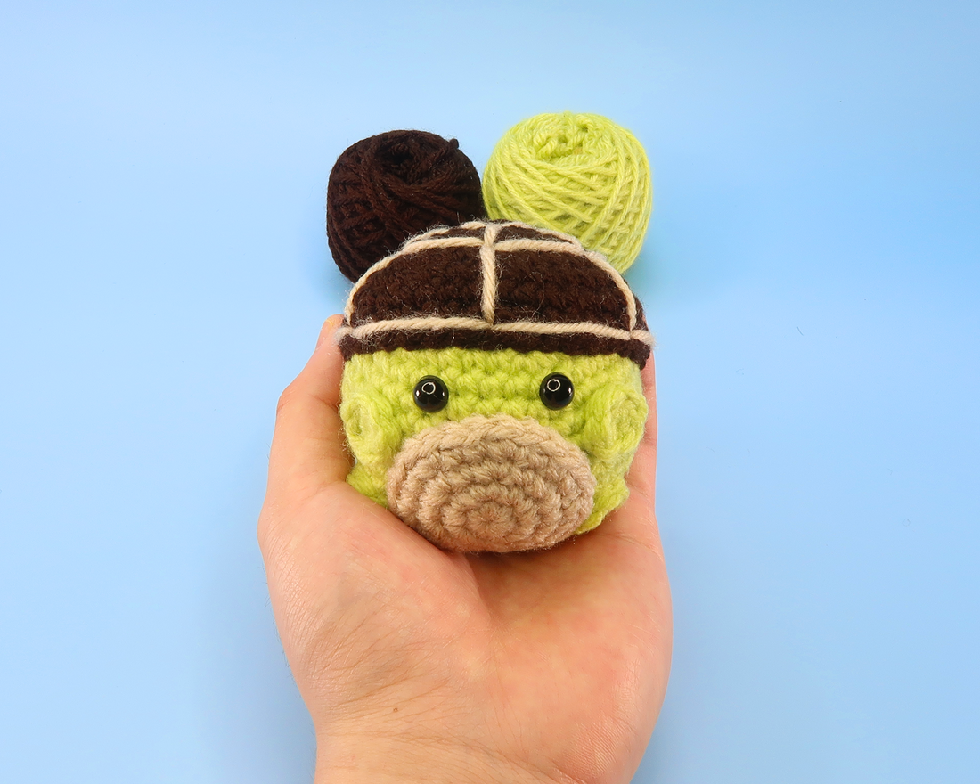 Turtle Ball Crochet Kit & Pattern