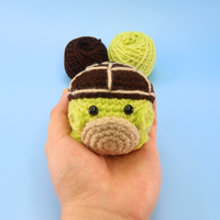 Turtle Ball Crochet Kit & Pattern