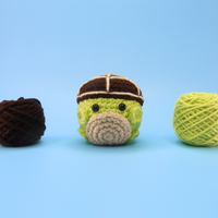 Turtle Ball Crochet Kit & Pattern