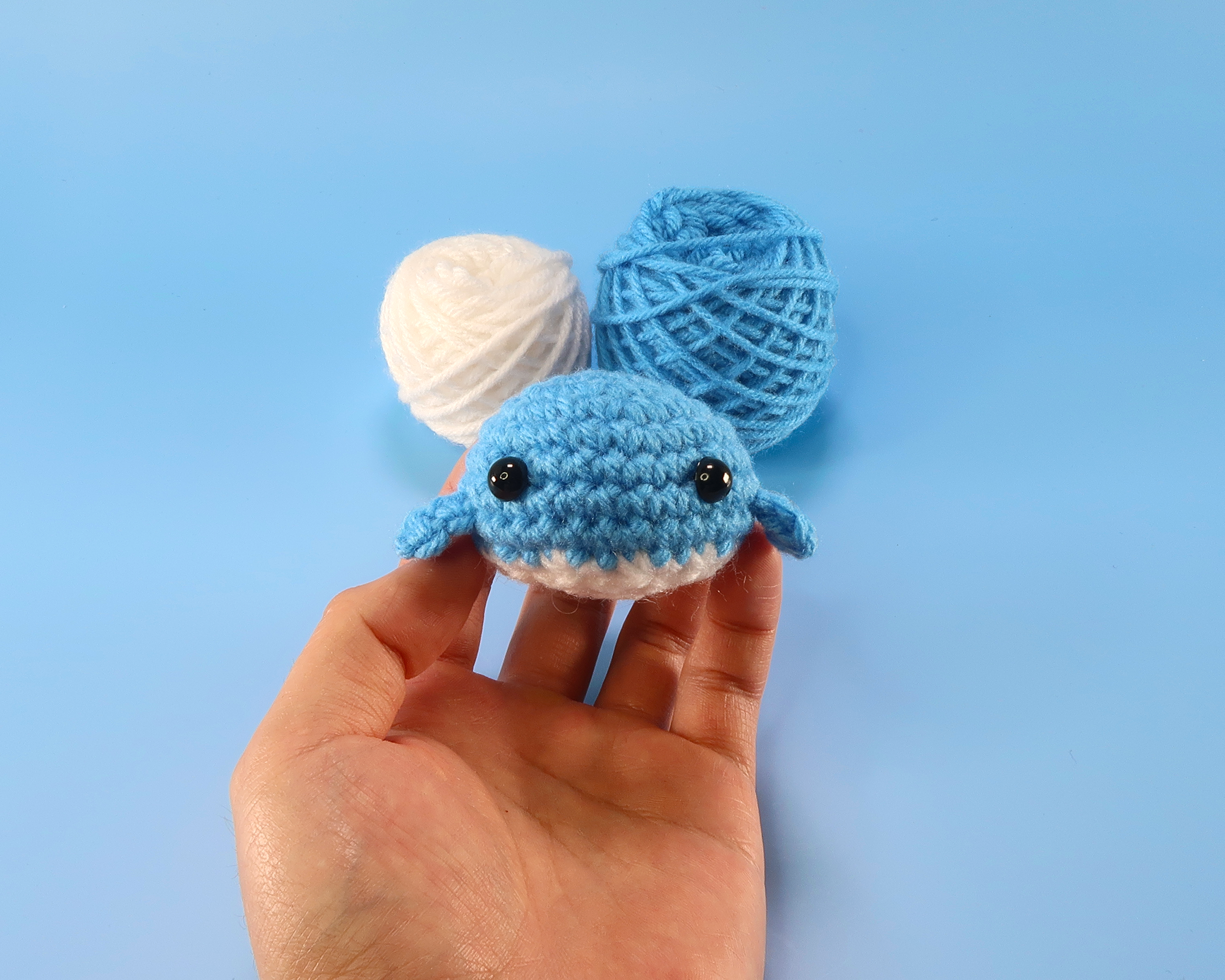 Whale Crochet Kit & Pattern