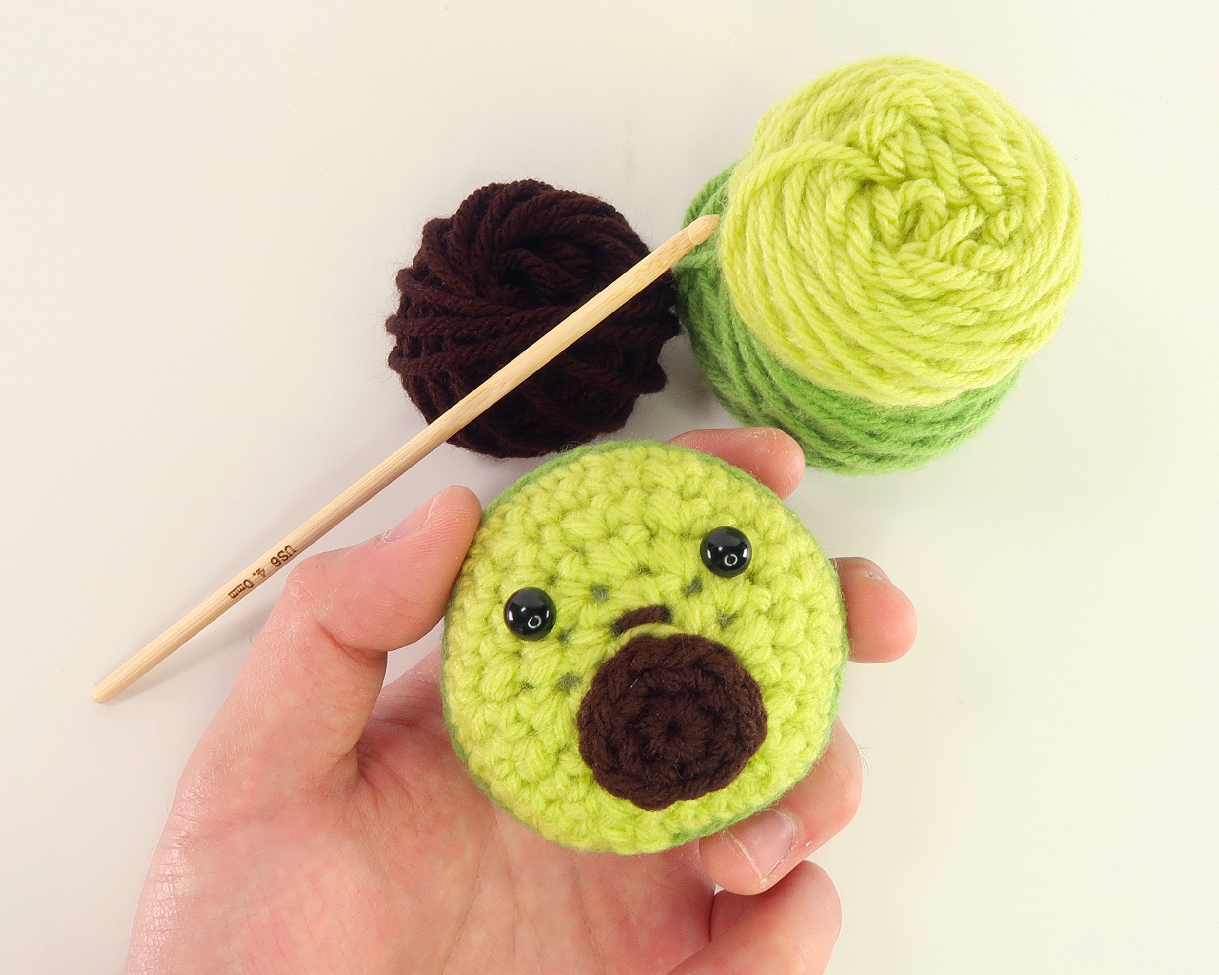 Avocado Crochet Kit & Pattern